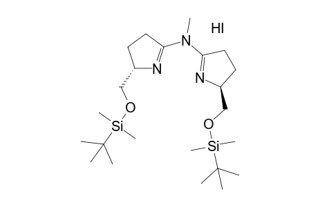 (S,S)-Bis{2-[((tert-Butyl)dimethylsilyloxy)methyl]-3,4-dihydro-2H-pyrrol-5-ylium}(methyl)amine iodide