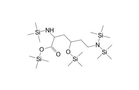 Trimethylsilyl 6-[bis(trimethylsilyl)amino]-2,3,5,6-tetradeoxy-4-O-(trimethylsilyl)-2-[(trimethylsilyl)amino]hexonate