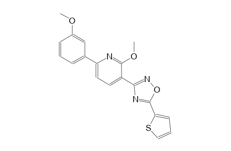 Pyridine, 2-methoxy-6-(3-methoxyphenyl)-3-[5-(2-thienyl)-1,2,4-oxadiazol-3-yl]-
