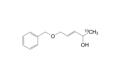 [1-13C]-5-(Benzyloxy)-3-penten-2-ol