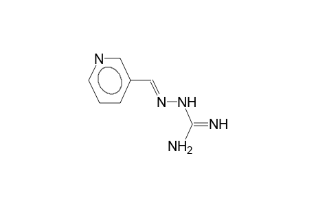 1-(3-pyridilymethylideneamino)guanidine