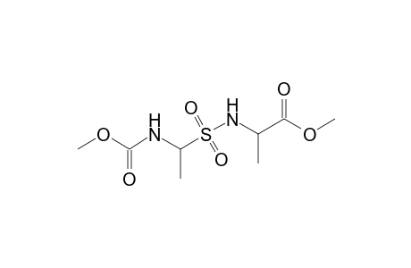 Methyl 1-(Methoxycarbonylamino)ethanesulfonyl-DL-alaninate