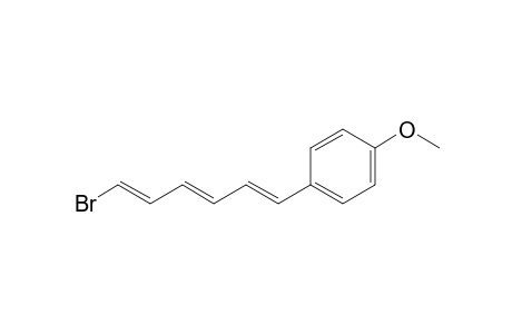 1-[(1E,3E,5E)-6-bromanylhexa-1,3,5-trienyl]-4-methoxy-benzene