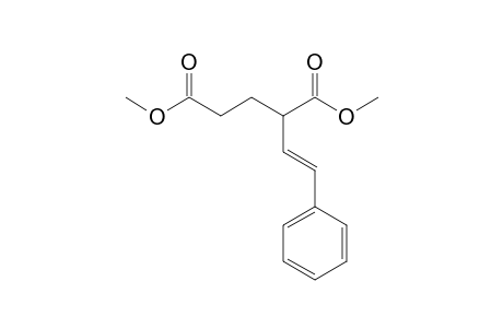 Dimethyl 2-[(benzylidene)methyl]pentane-1,5-dioate