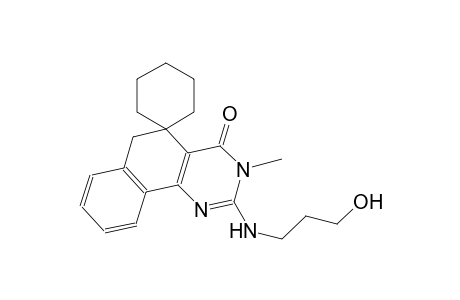 3-methyl-2-pentyl-4,6-dihydro-3H-spiro[benzo[h]quinazoline-5,1'-cyclohexan]-4-one