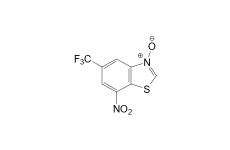 7-nitro-5-(trifluoromethyl)benzothiazole,3-oxide