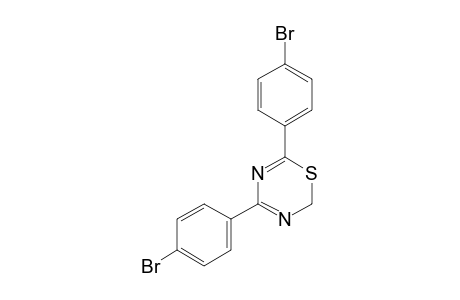 4,6-BIS-(PARA-BROMOPHENYL)-2H-1,3,5-THIADIAZINE