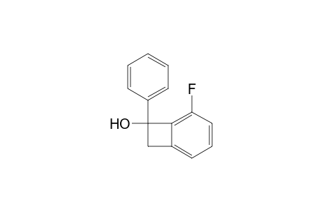 5-Fluoranyl-7-phenyl-bicyclo[4.2.0]octa-1(6),2,4-trien-7-ol