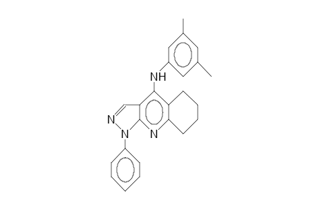 1-Phenyl-4-(3,5-dimethyl-phenyl)-5,6,7,8-tetrahydro-1H-pyrazolo(3,4-B)quinoline