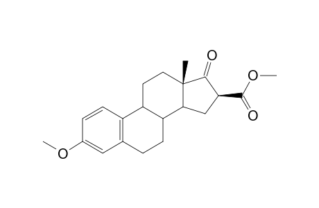 Methyl 1-[17'-oxo-3'-methoxy-1',3',5'(10')-estratrien-16.beta.-yl]formate