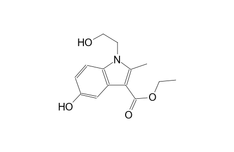 ethyl 5-hydroxy-1-(2-hydroxyethyl)-2-methyl-1H-indole-3-carboxylate