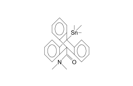 10-Dimethylcarbamoyl-9-trimethylstannyl-triptycene