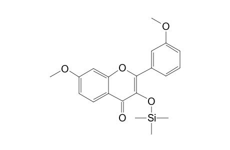 7,3'-Dimethoxy-3-hydroxyflavone, trimethylsilyl ether