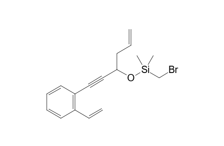 4-(Bromomethyldimethylsiloxy)-6-(6-vinylphenyl)hex-1-en-5-yne