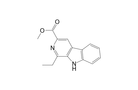 9H-Pyrido[3,4-b]indole-3-carboxylic acid, 1-ethyl-, methyl ester