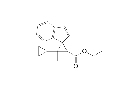 Ethyl spiro-[3'-methyl-3'-cyclopropyl-cyclopropan-1',1-indene]-2'-carboxylate