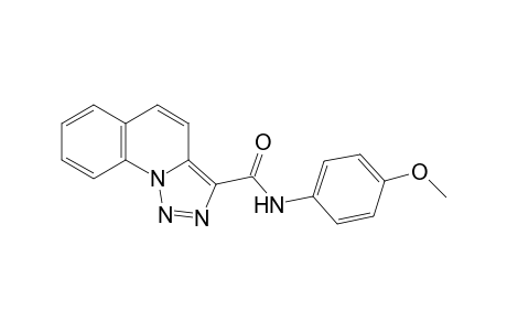 N-(4-methoxyphenyl)-[1,2,3]triazolo[1,5-a]quinoline-3-carboxamide