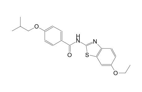 benzamide, N-(6-ethoxy-2-benzothiazolyl)-4-(2-methylpropoxy)-