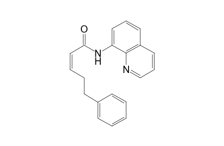 (Z)-5-phenyl-N-(quinolin-8-yl)pent-2-enamide