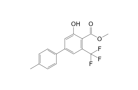 3-Hydroxy-4'-methyl-5-(trifluoromethyl)-biphenyl-4-carboxylic acid methyl ester