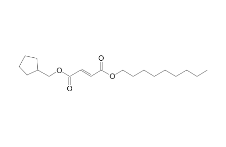 Fumaric acid, cyclopentylmethyl nonyl ester