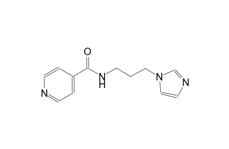 N-[3-(1H-imidazol-1-yl)propyl]isonicotinamide