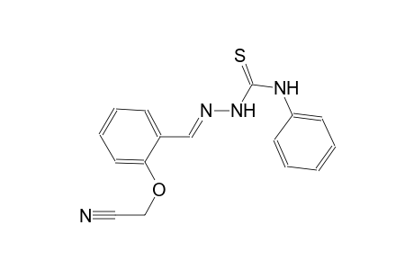 (2-{(E)-[(anilinocarbothioyl)hydrazono]methyl}phenoxy)acetonitrile