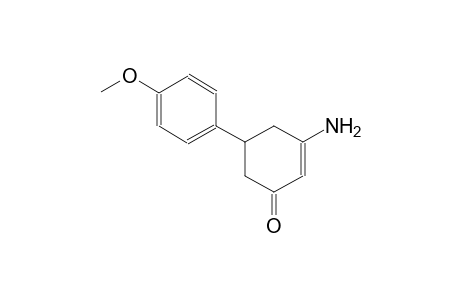 2-cyclohexen-1-one, 3-amino-5-(4-methoxyphenyl)-