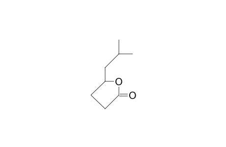 2(3H)-Furanone, dihydro-5-(2-methylpropyl)-