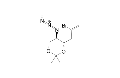 (4S,5R)-5-Azido-4-(2-bromoallyl)-2,2-dimethyl-1,3-dioxane
