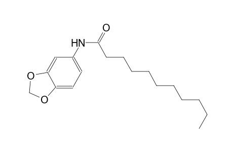 N-(1,3-benzodioxol-5-yl)undecanamide
