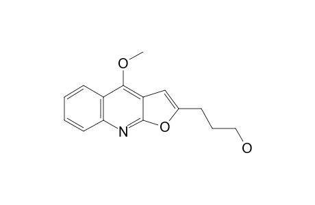 4-METHOXYFURO-[2,3-B]-QUINOLINE-2-PROPANOL