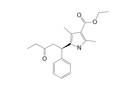 RAC-ETHYL-2,4-DIMETHYL-5-(3'-OXO-1'-PHENYLPENTYL)-1H-PYRROLE-3-CARBOXYLATE