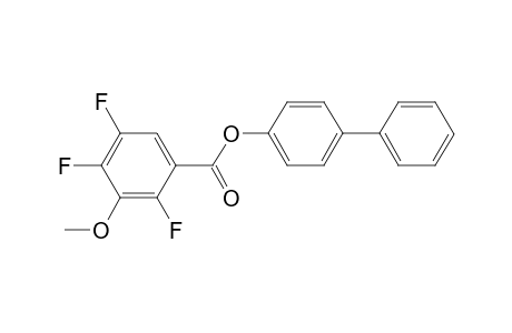 biphenyl 3-methoxy-2,4,5-trifluorobenzoate