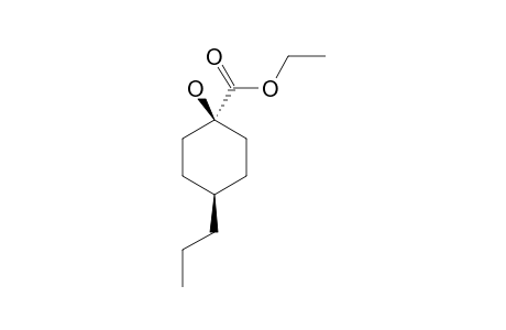 ETHYL-CIS-1-HYDROXY-4-PROPYLCYCLOHEXANECARBOXYLATE