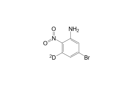 2-Amino-4-bromo-6-deuteronitrobenzene