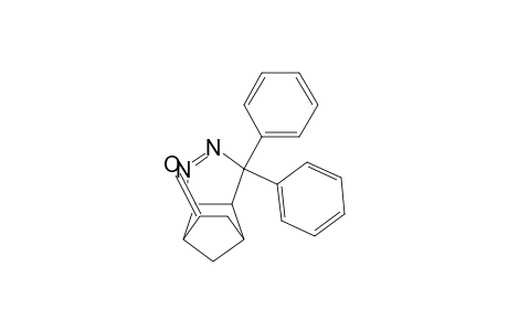 5,5-Diphenyl-3,4-diazatricyclo[5.2.1.0(2,6)]dec-3-ene-9-one