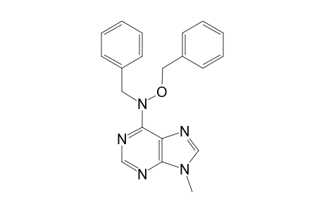 N(6)-Benzyl-N(6)-(benzyloxy)-9-methyl-9H-purin-6-amine