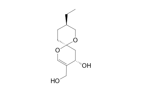 (4S,6R,9R)-9-Ethyl-4-hydroxy-3-(hydroxymethyl)-1,7-dioxasioro[5.5]undec-2-ene