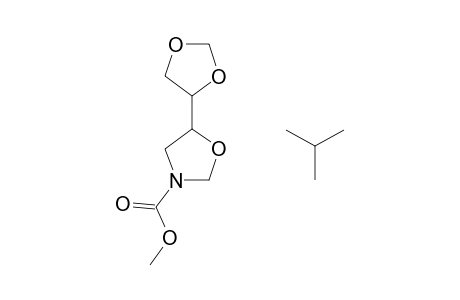 2-tert-BUTYL-5-[1,3]DIOXOLAN-4-YLOXAZOLIDINE-3-CARBOXYLIC ACID, METHYL ESTER