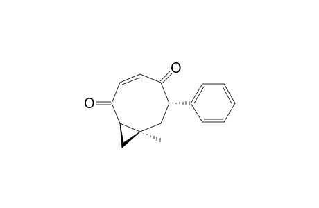 1-METHYL-8-PHENYLBICYClO-[6.1.0]-NON-5-ENE-4,7-DIONE