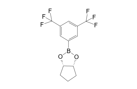 4H-Cyclopenta-1,3,2-dioxaborole, 2-[3,5-bis(trifluoromethyl)phenyl]tetrahydro-, cis-