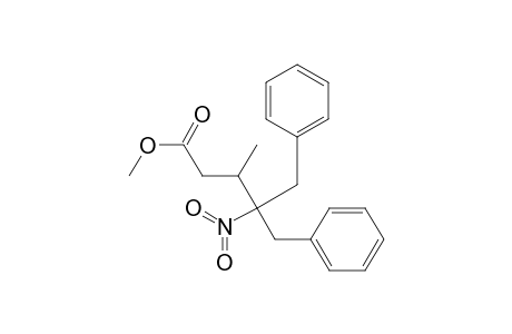 Benzenepentanoic acid, .beta.-methyl-.gamma.-nitro-.gamma.-(phenylmethyl)-, methyl ester, (.+-.)-