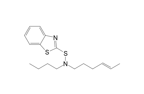 N-Butyl-N-4-hexenyl-2-benzothiazolesulfenamide
