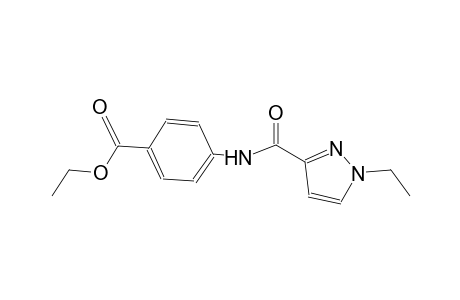 ethyl 4-{[(1-ethyl-1H-pyrazol-3-yl)carbonyl]amino}benzoate