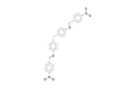 N-[(E)-(4-Nitrophenyl)methylidene]-N-[4-(4-([(E)-(4-nitrophenyl)methylidene]amino)benzyl)phenyl]amine