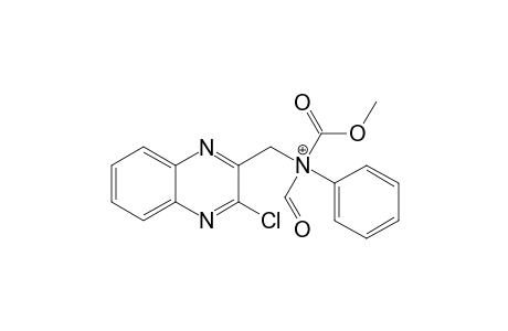 3-Chloro-2-[(N-formyl-N-methoxycarbonylanilino)methyl]quinoxaline