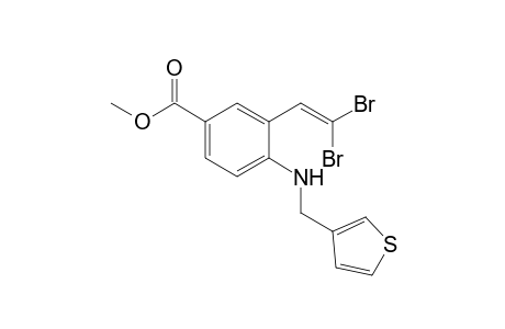 Methyl 3-(2,2-dibromovinyl)-4-[(3-thienylmethyl)amino]benzoate