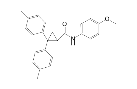 cyclopropanecarboxamide, N-(4-methoxyphenyl)-2,2-bis(4-methylphenyl)-