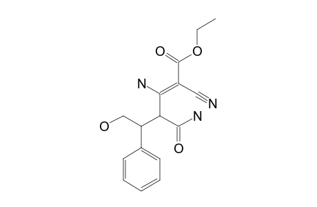 ETHYL-3-AMINO-4-CARBAMOYL-2-CYANO-6-HYDROXY-5-PHENYL-2-HEXENOATE